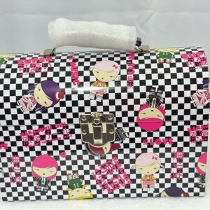 Gwen Stefani Harajuku Girls Limited Edition Checkered Lunch Box Make-up Tin New